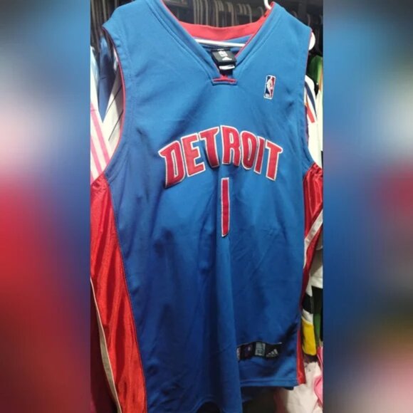 NBA Vintage Iverson Detroit pistons jersey